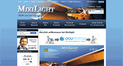 Desktop Screenshot of mixilight.de